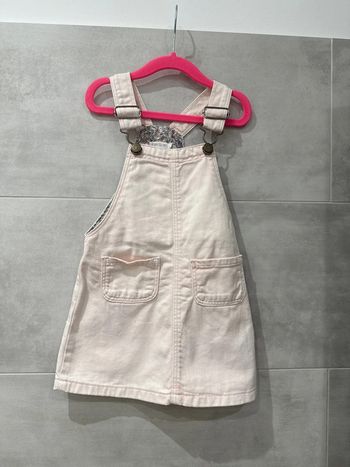 Robe en jean rose pale 3ans