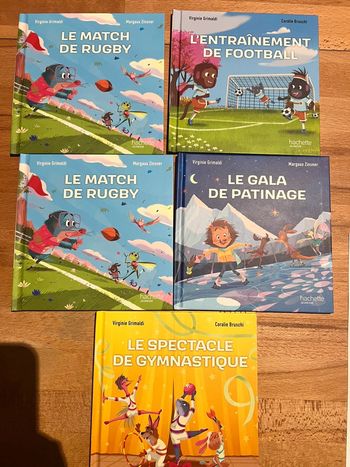 Lot de 5 livres mac donald’s Virginie grimaldi