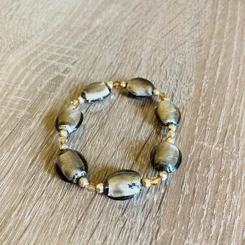 Bracelet en perles | argenté 🌸