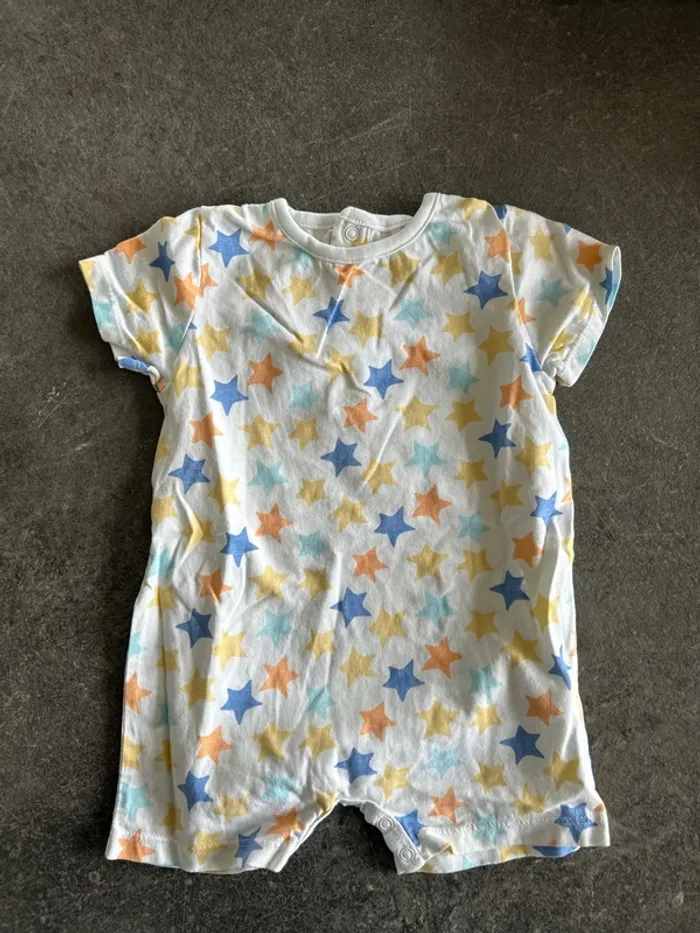 Lot de 3 grenouillères été - photo numéro 3