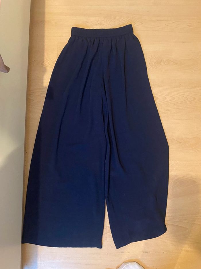 Pantalon large, léger bleu foncé - photo numéro 4