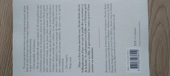 Livre " La soif de honte" de Nicolas Bedos - photo numéro 2