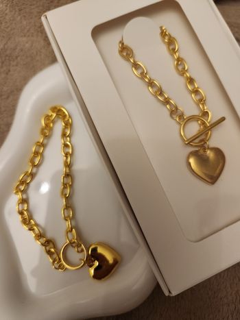 Parure neuf en acier inoxydable