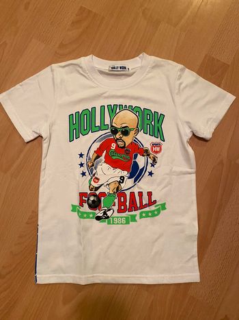 Beau T-shirt blanc MC T. 8 ans neuf