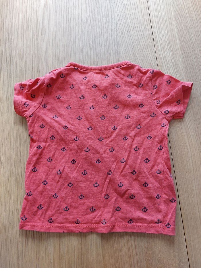 Lot 2 t-shirt manches courtes 12m - photo numéro 3