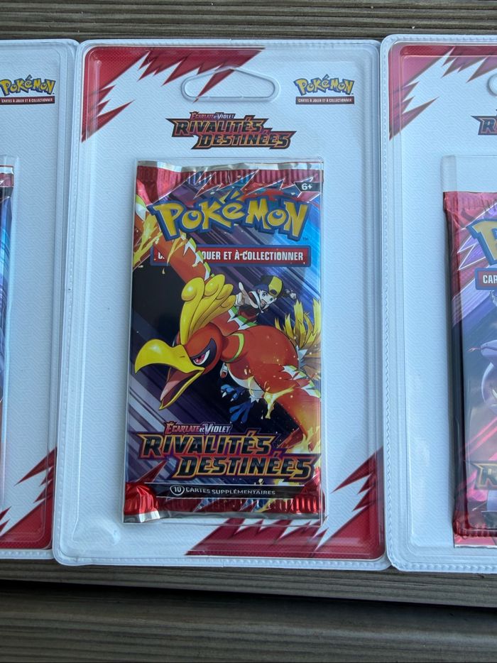 Artset blister Pokémon ev10 Rivalités Destinées team rocket - photo numéro 3