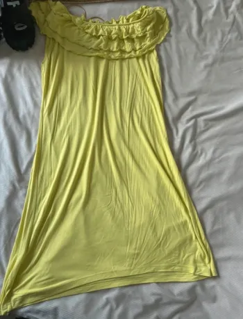Robe verte anis rivers de lune L