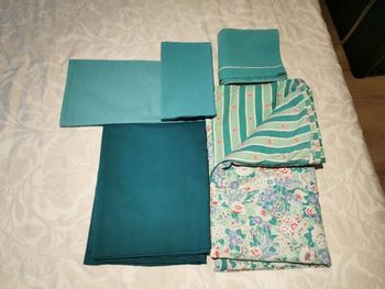 Housse de couette lit 2 personnes réversible - rabat forme  bouteille