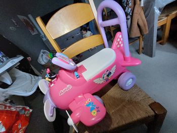 Porteur trotteuse avion minnie