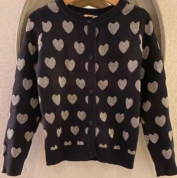 Gilet molly bracken 6 ans cœur