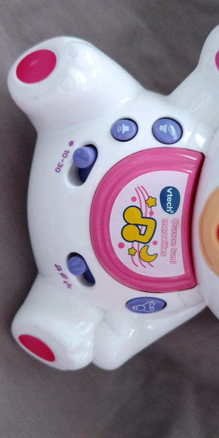 Ourson lumi merveille veilleuse musicale et lumineuse - photo numéro 3