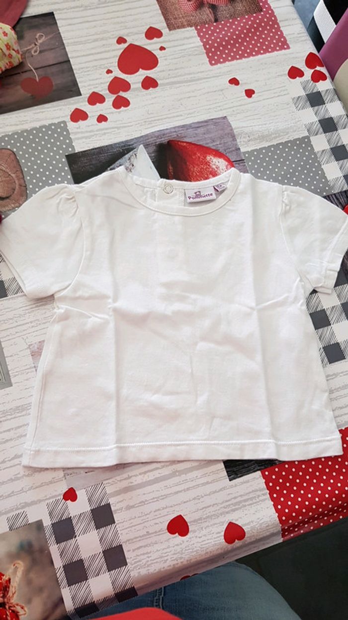 Lot 2 hauts taille 12mois