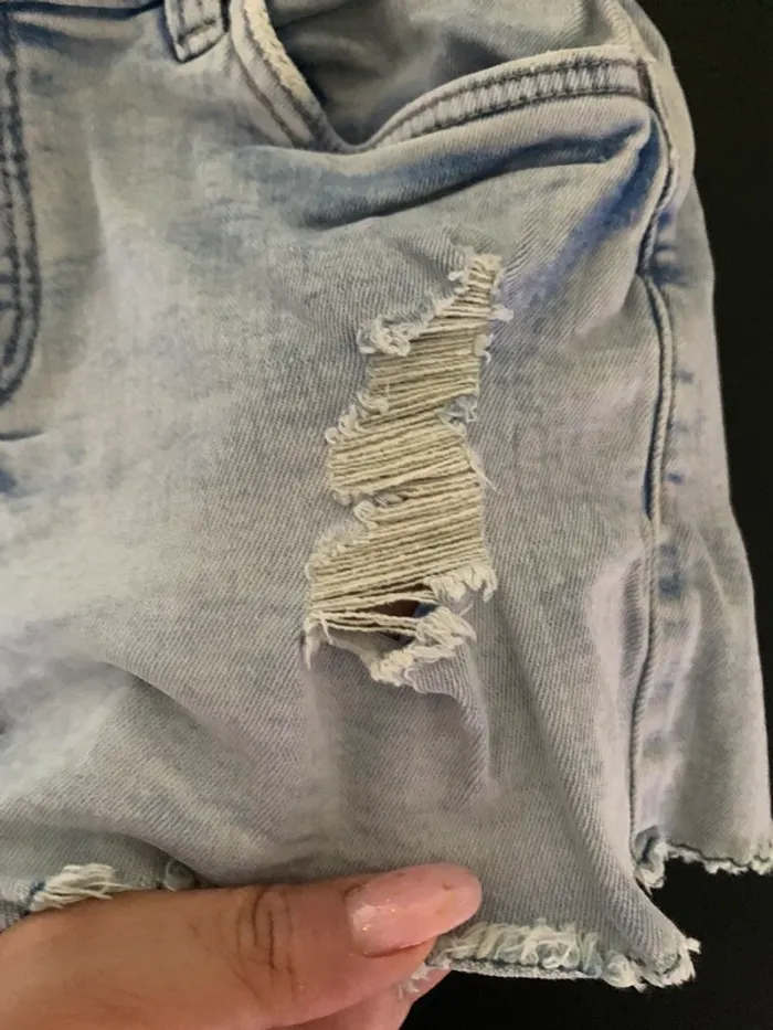 Short en jeans C&A taille 152 cm - photo numéro 3
