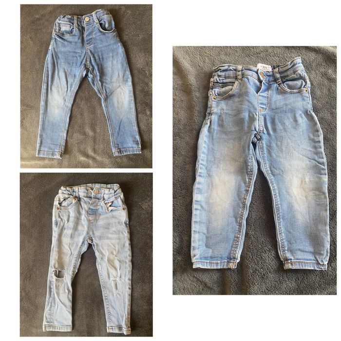 Lots de 3 jeans Zara