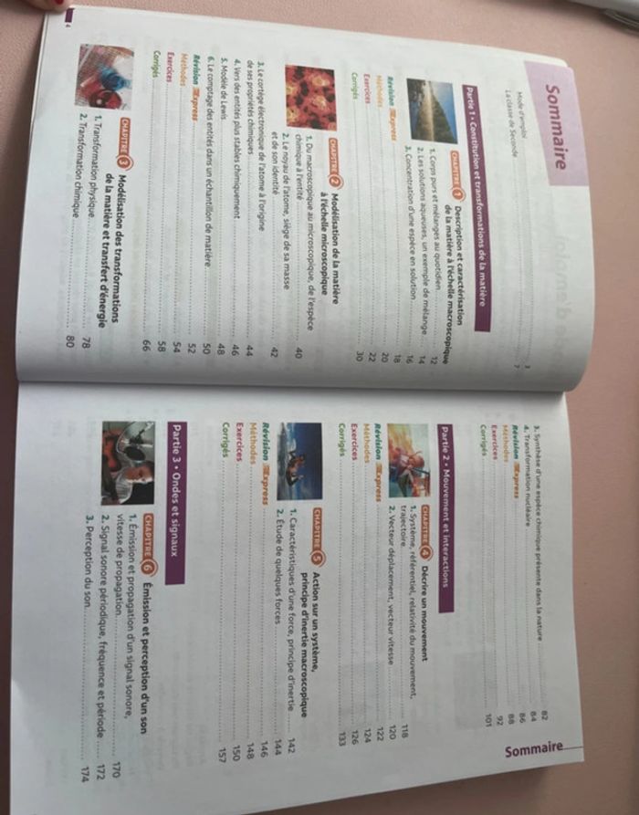 livre « réussir le bac » physique chimie 2nde - photo numéro 4