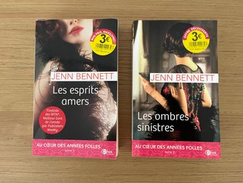 Lot 2 livres Jenn Bennett