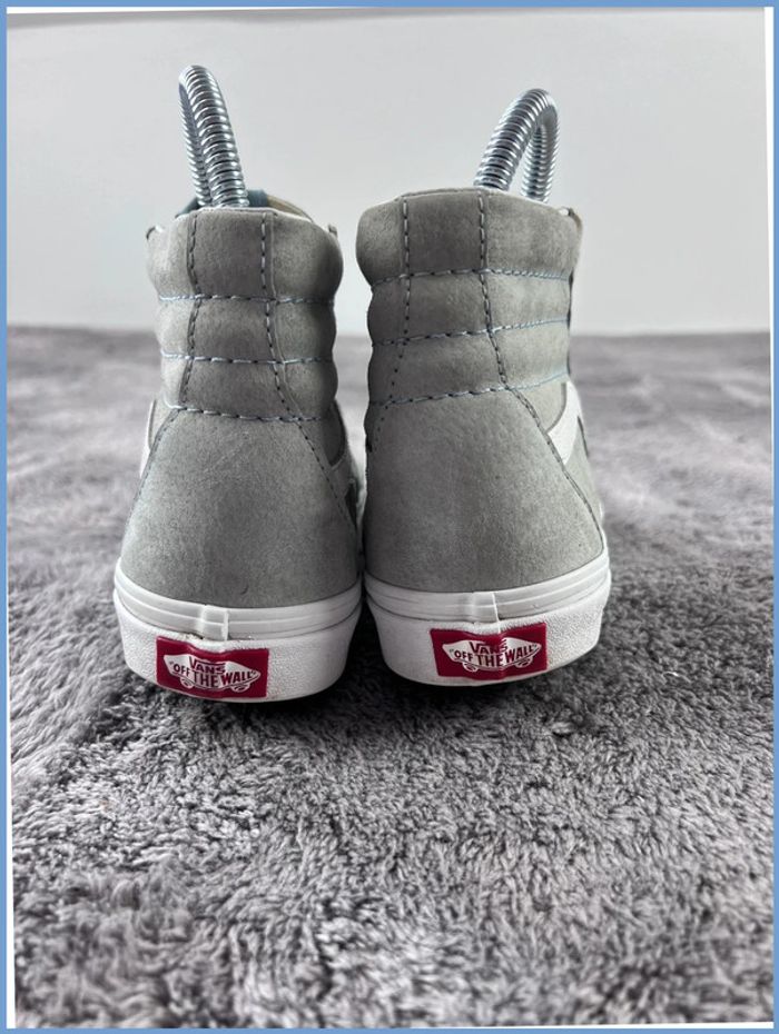 Vans Sk8-Hi Daim Vert Clair Femme – Pointure 36,5 - photo numéro 5
