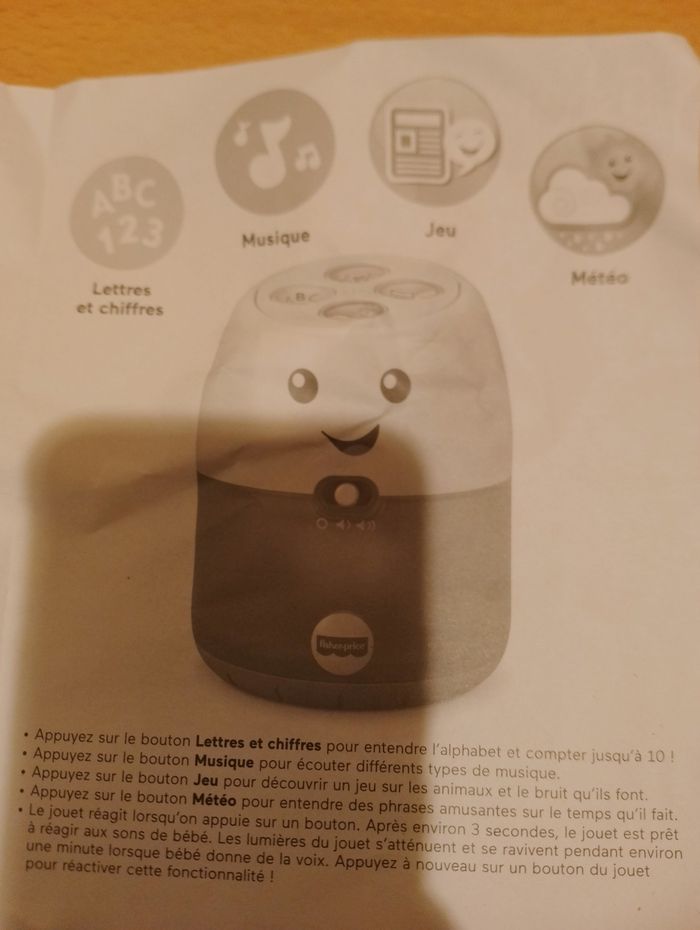 Mon premier assistant vocal Fisher Price 9-36 mois - photo numéro 4