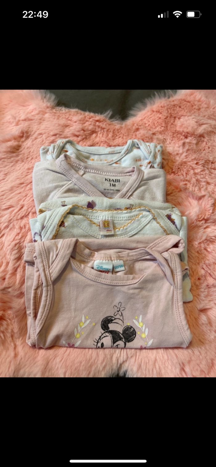 Lot 4 bodies en 1 mois