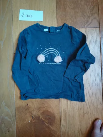 T-shirt manches longues Kiabi