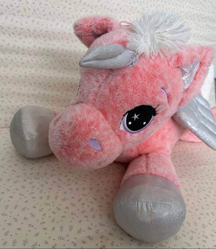 Peluche licorne 78cm - photo numéro 4