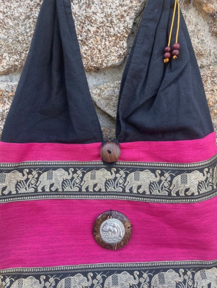 Très joli sac à main motif éléphant - photo numéro 2
