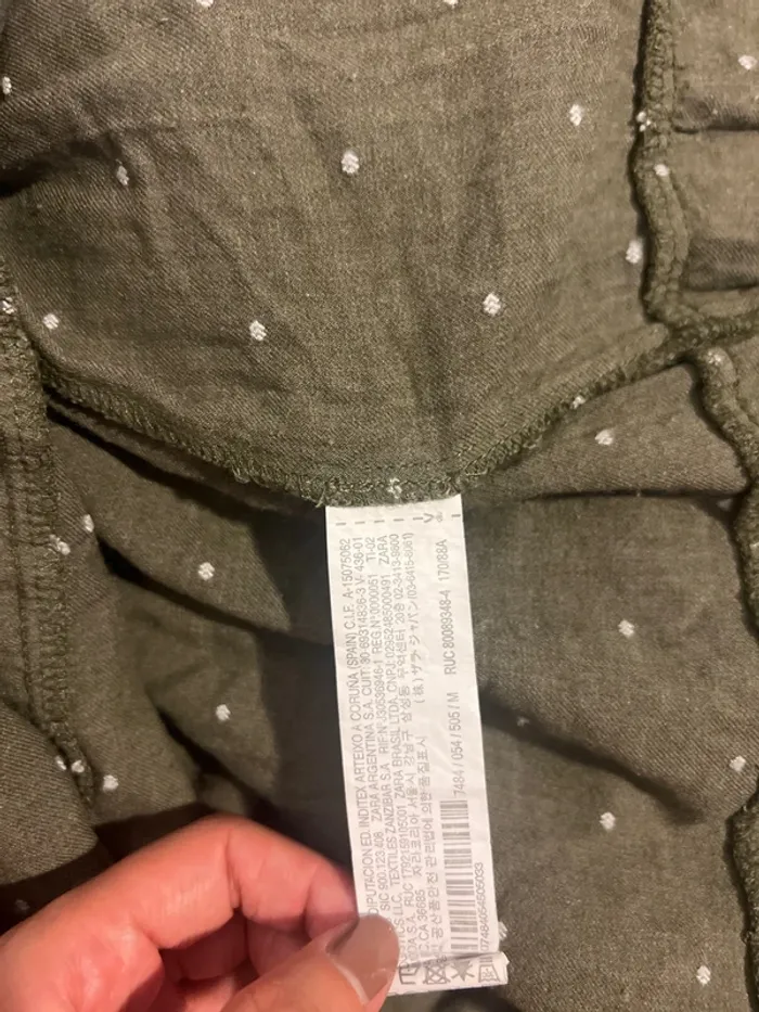 Robe chic à pois parisienne idéale automne/hiver- Zara - comme neuve - taille M - photo numéro 3