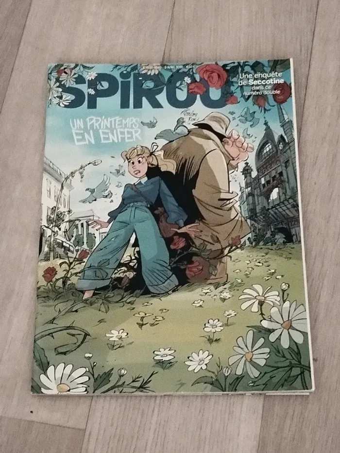 Lot de 10 BD magazines SPIROU année 2025 L089 - photo numéro 10