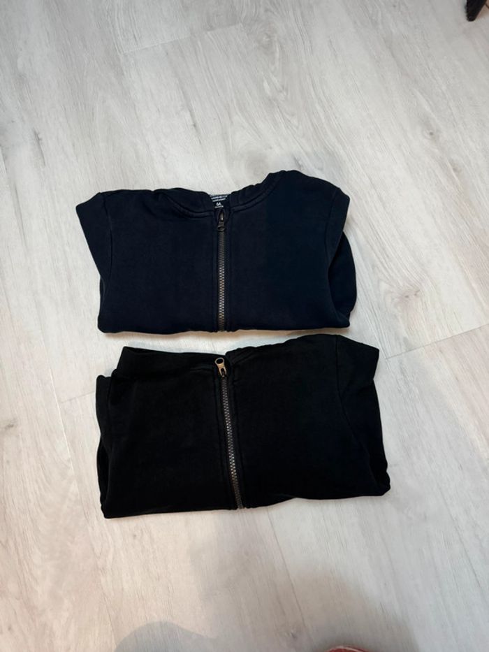 Lot Sweat zippé kiabi 6 ans - photo numéro 2