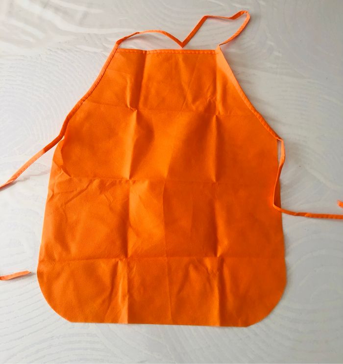 Tablier orange