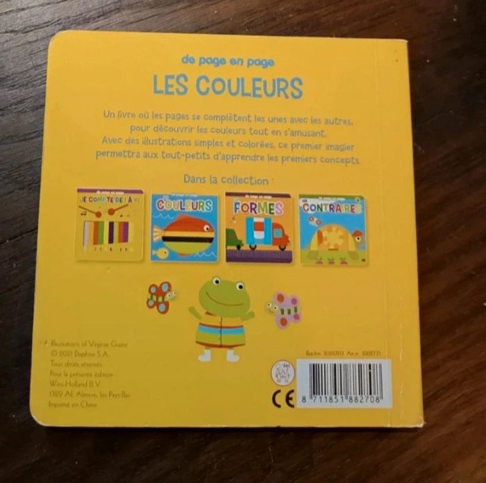 Livre les couleurs - photo numéro 3