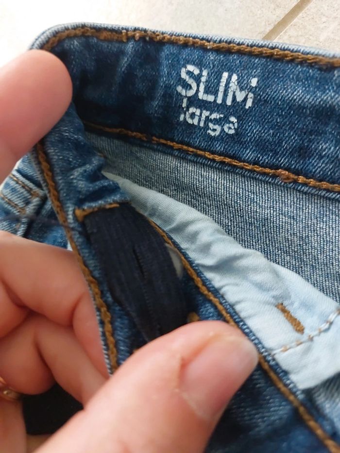 Jean slim large Vertbaudet - photo numéro 5