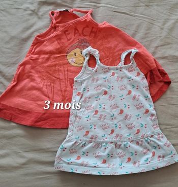 Lot 2 robes été 
