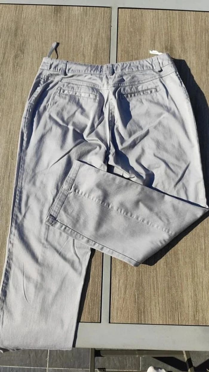 Pantacourt gris T42 - Jacqueline RIU - photo numéro 4