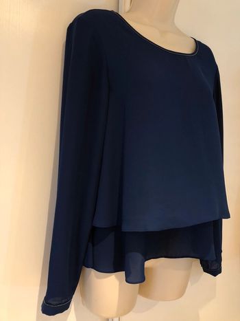 Blouse  bleue sud express taille M