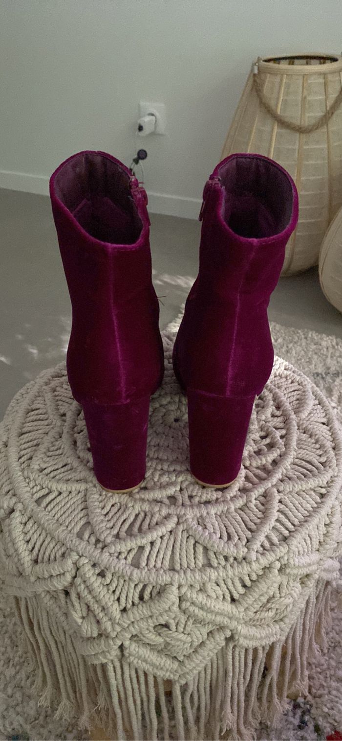 Bottines roses - photo numéro 2