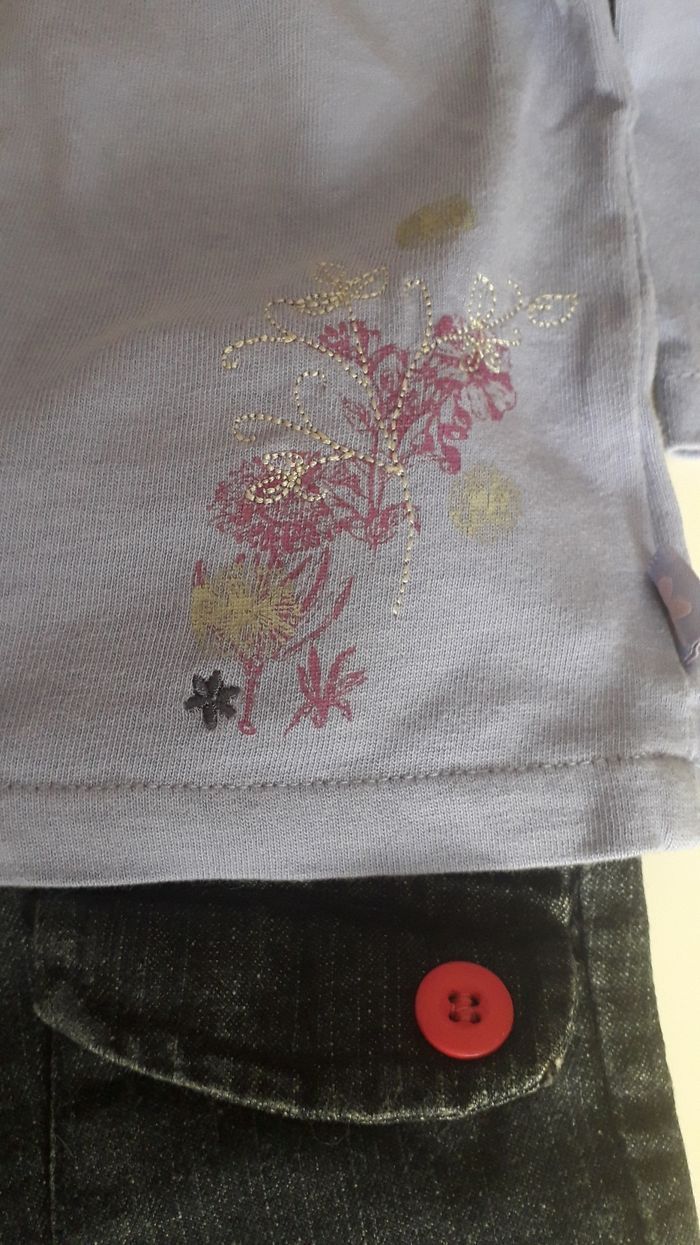 Ensemble jran et tunique Cadet Roussselle 12 mois - photo numéro 4