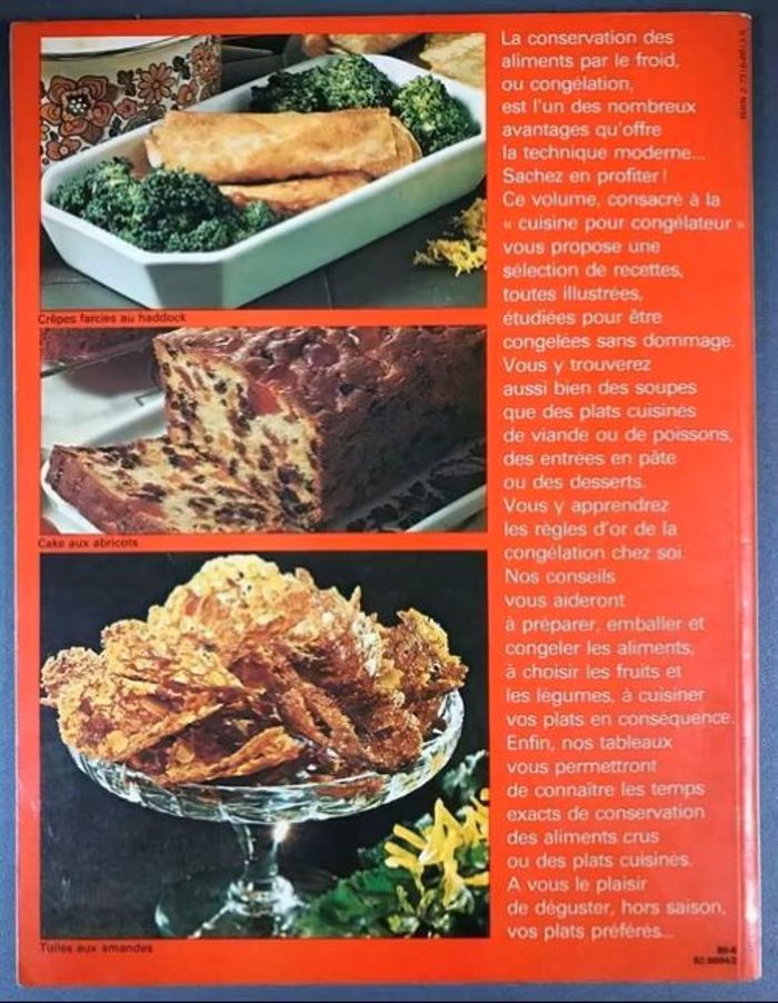 Cuisine pour congélateur  C.I.L. 1979 - photo numéro 4