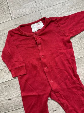 Pyjama rouge H&M 3 mois