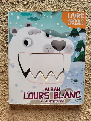 Livre croque "Alban l'ours blanc à la rescousse"