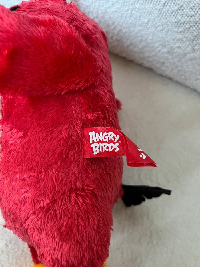 Peluche angry bird rouge - photo numéro 2