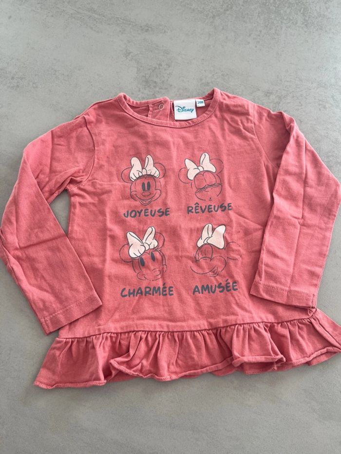 Tee shirt Disney rose