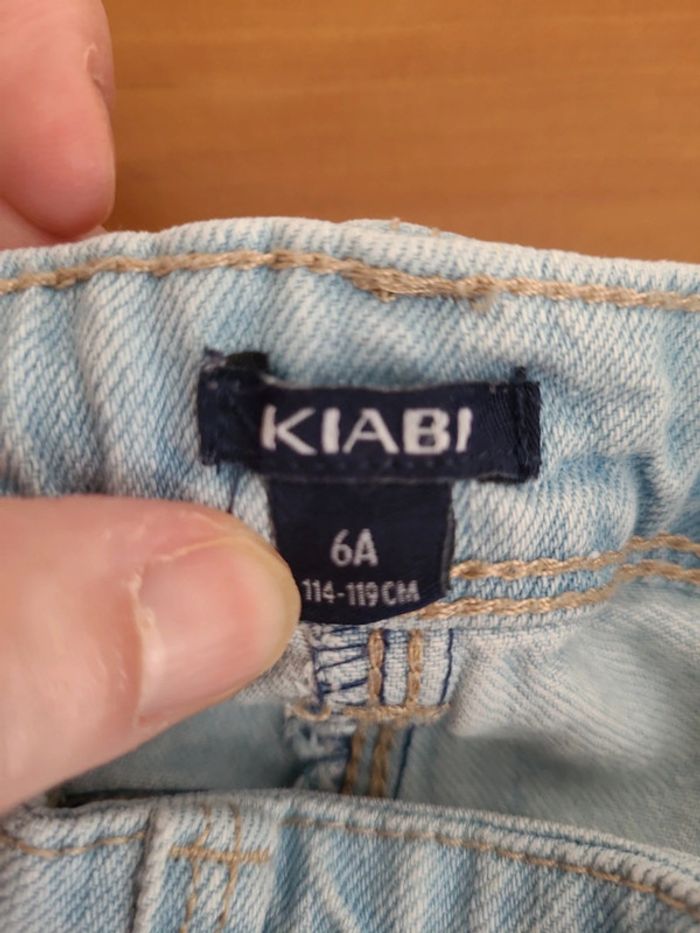 Short jeans effet usé - photo numéro 3