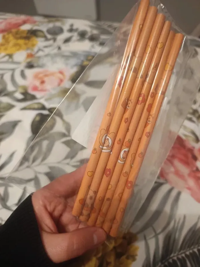 Lot crayons de papier Kawaii - photo numéro 2