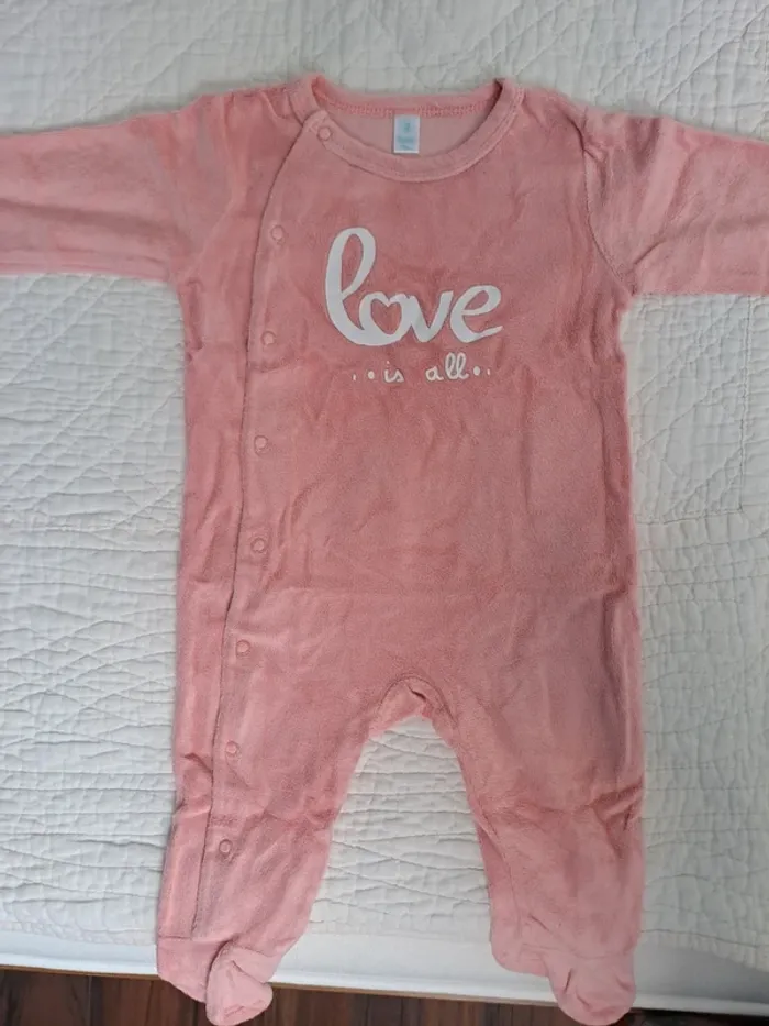 Lot 3 pyjama velours - photo numéro 4