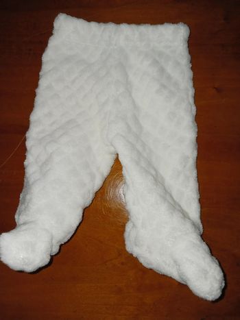 Pantalon blanc 0 mois kiabi