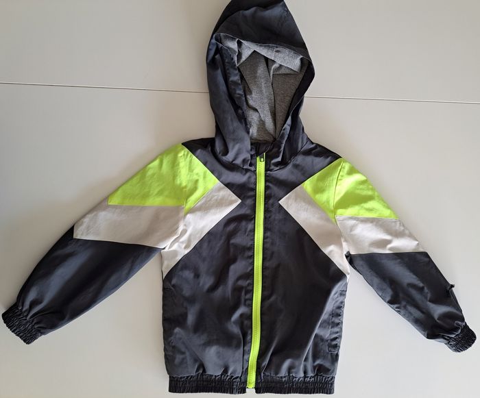 Lot de 2 blousons imperméables garçon 5 ans BE - photo numéro 2