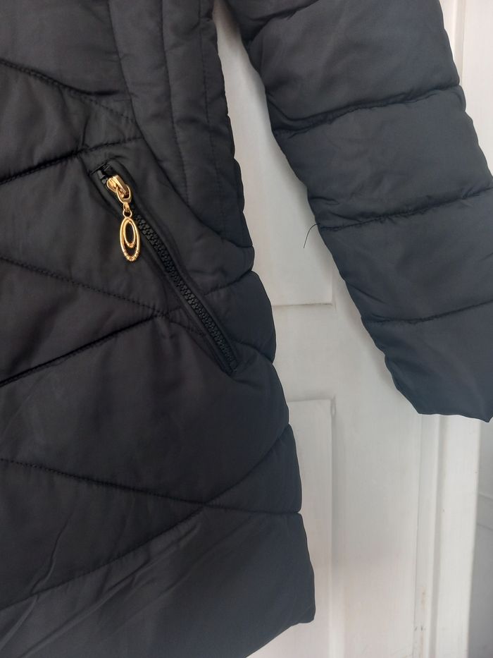 Blouson manteau noir femme taille 36 - photo numéro 4