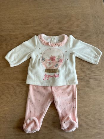 Pyjama Noël fille  3 mois