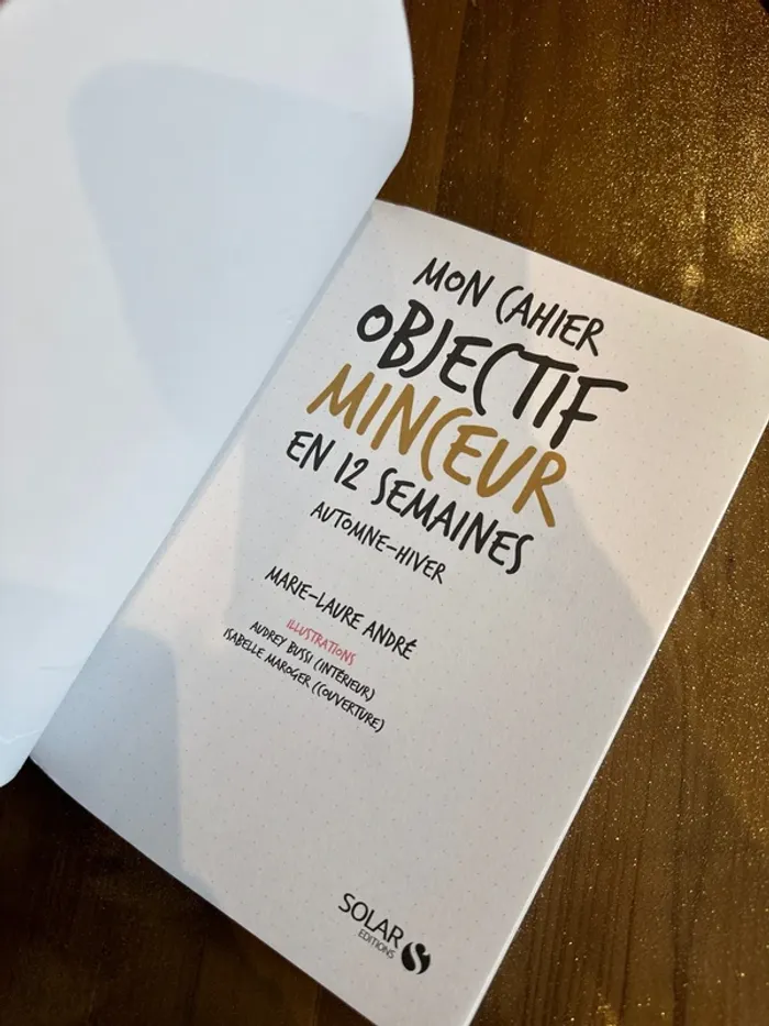 Livre mon cahier, objectif minceur en 12 semaines - photo numéro 4